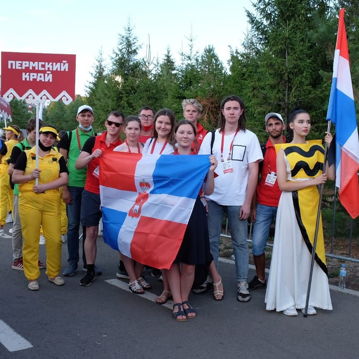 Жители Пермского края поделились фотографиями с открытия чемпионата  WorldSkills Russia – 2021 - KP.RU