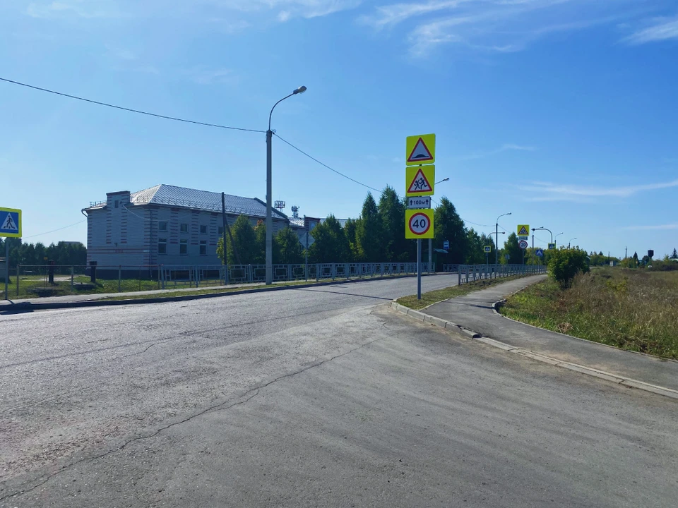 В прошлом году на этой улице заменили асфальт в рамках нацпроекта