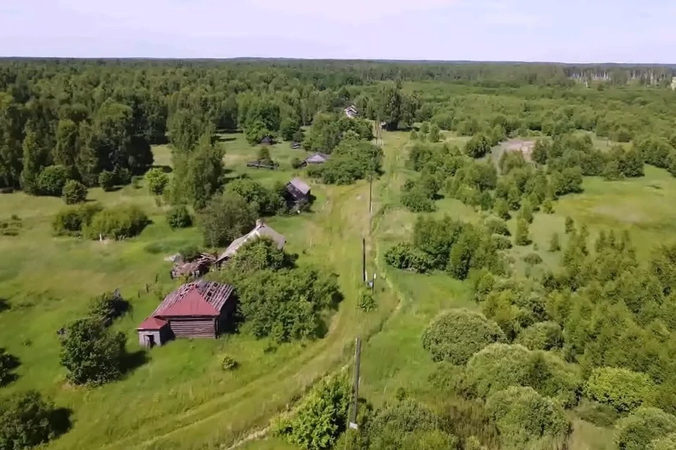 На YouTube появилось видео из заброшенной деревни в Рязанской области.