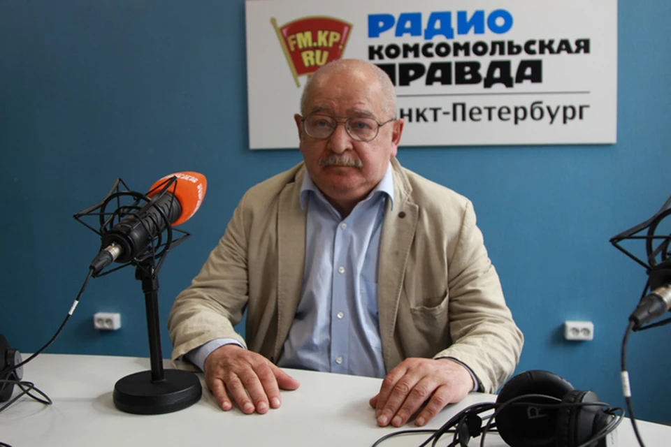 Лев Лурье в эфире Радио «Комсомольская правда в Петербурге» (92,0 FM).