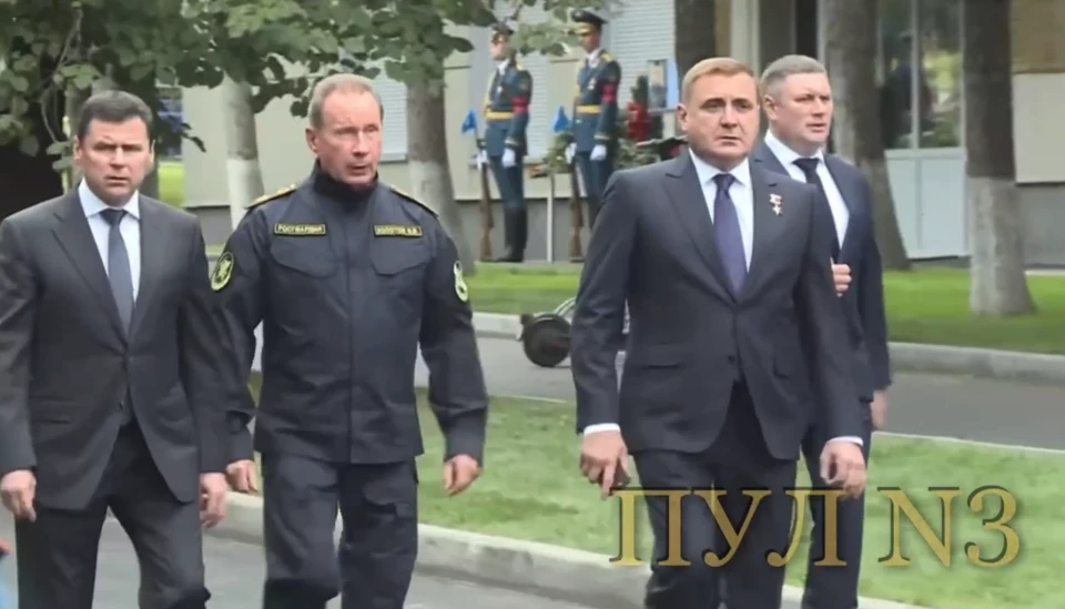 Алексей Дюмин принял участие в церемонии прощания с Евгением Зиничевым