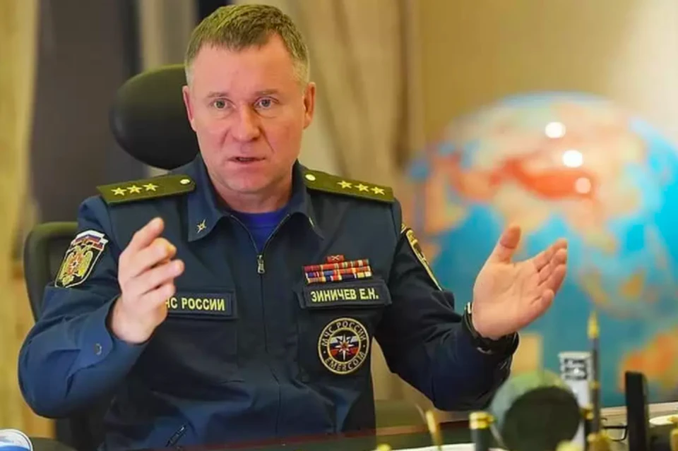 Все пожарно-спасательные части Петербурга почтят память главы МЧС Евгения Зиничева 10 сентября