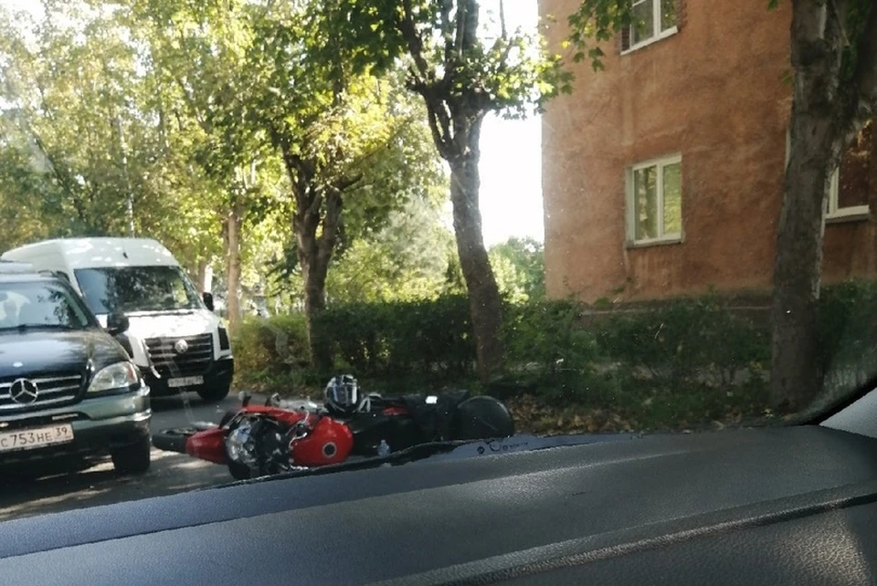 Последствия ДТП в Балтийске