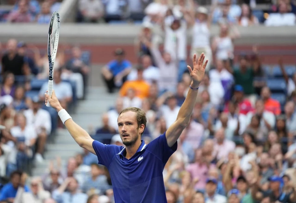 Даниил Медведев впервые в карьере стал чемпионом турнира US Open