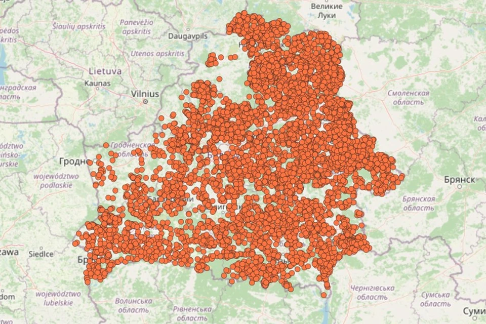 Карта народов белоруссии - 94 фото