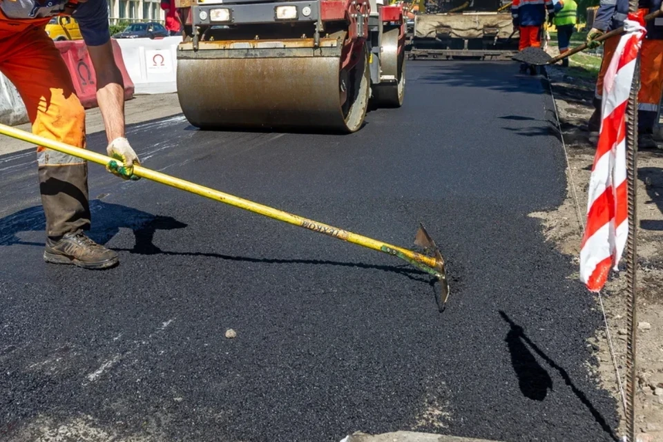 В поселке Пушное под Выборгом починят дорогу.
