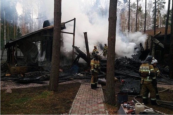 Пожар произошел в 2018 году.
