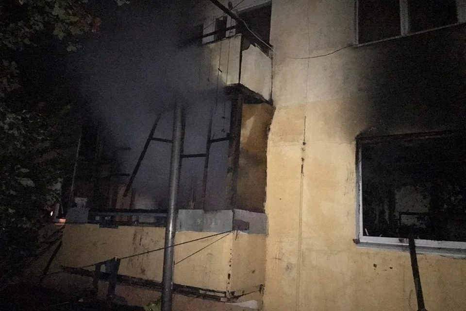 Ночной пожар в селе Ольгино унес жизни троих малышей