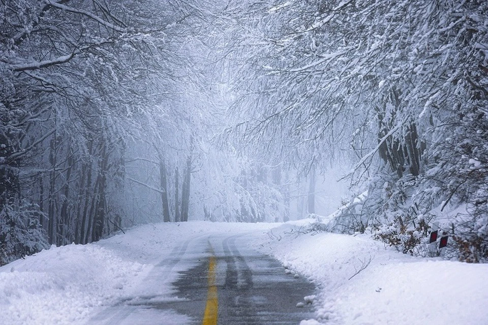 В ряде областей по сообщению РГП «Казгидромет» ожидается ухудшение погодных условий, осадки в виде снега, гололед и туман.