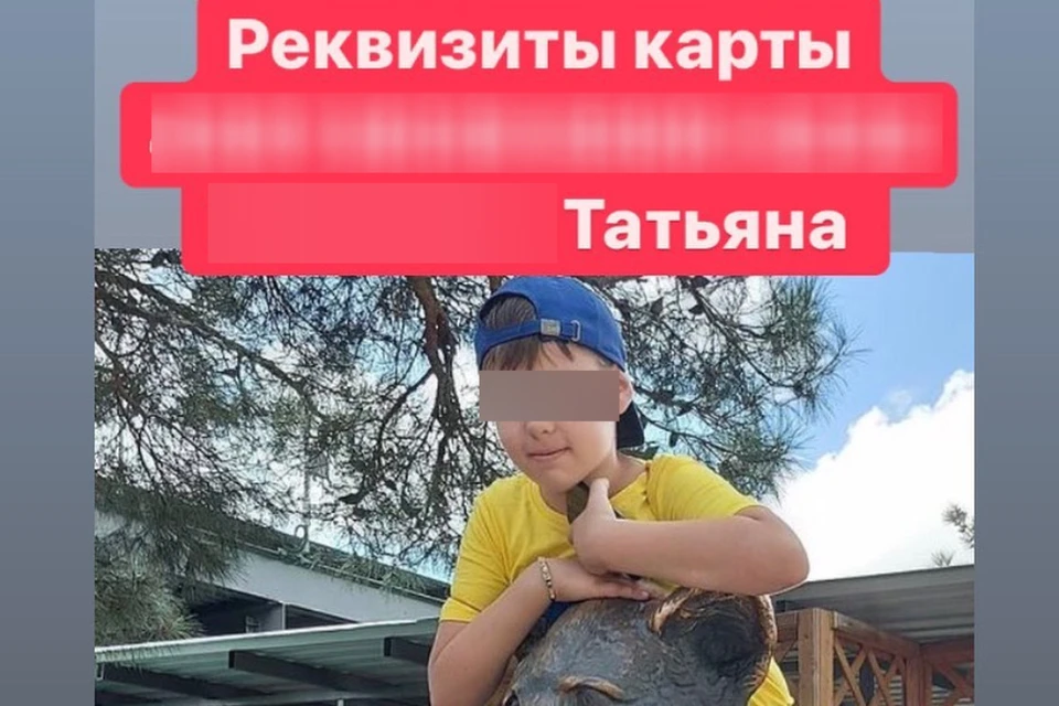 Так выглядит фейковый пост о сборе денег.