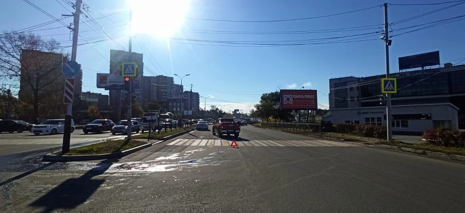 В Хабаровске сбили двух пешеходов
