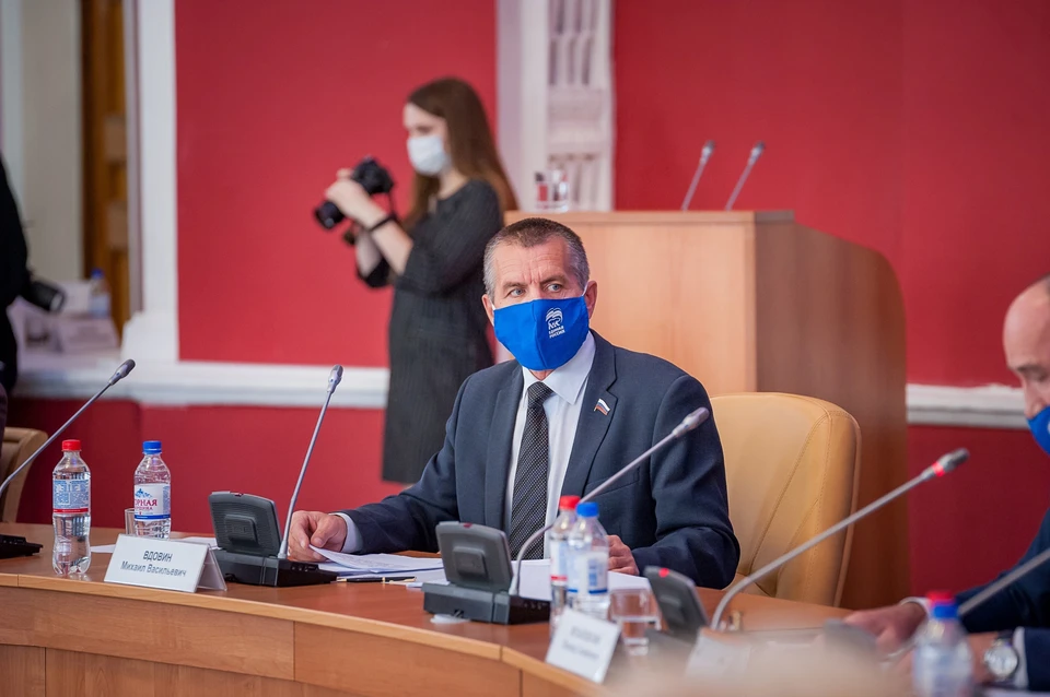Вице-спикером Орловского облсовета вновь стал Михаил Вдовин