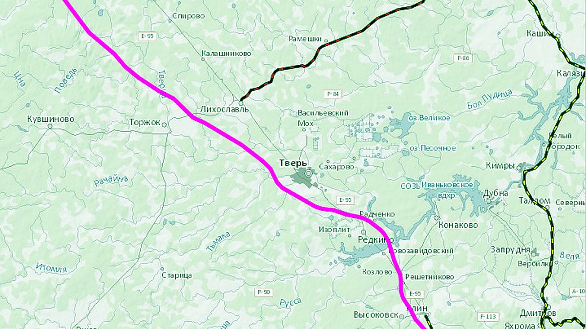 Трассировка по Тверской области высокоскоростной железнодорожной магистрали  «Москва - Санкт-Петербург» утверждена - KP.RU