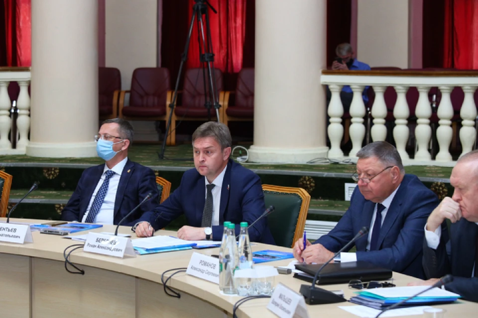 Председатель ОЗС Роман Береснев в своем выступлении затронул важные темы. Фото: zsko.ru