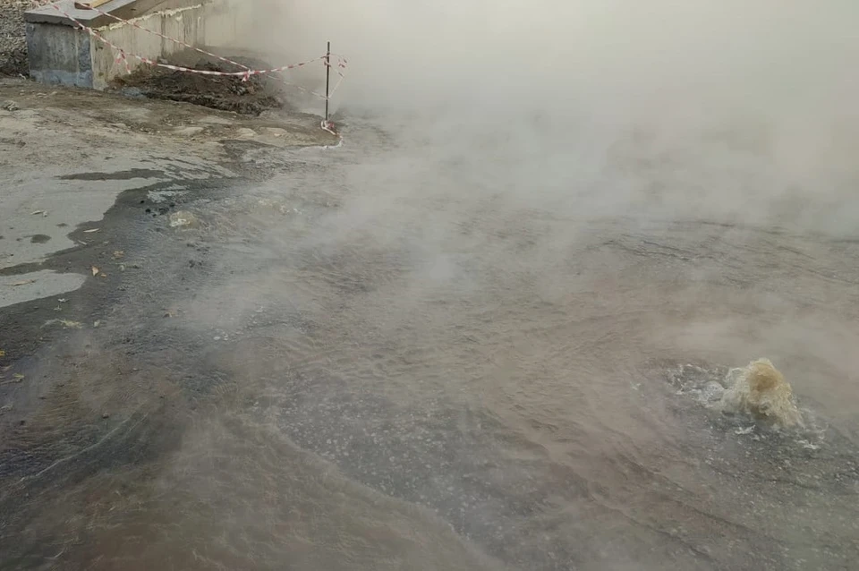 Воду откачают в ближайшее время.