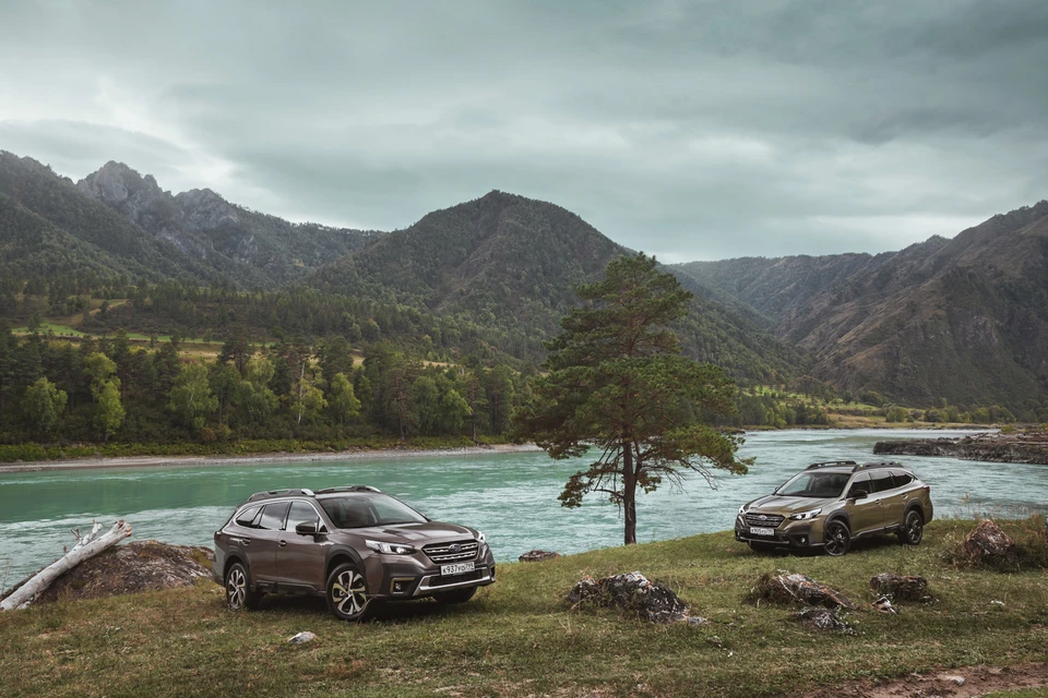 Subaru Outback + Горный Алтай: созданы друг для друга. Фото: пресс-служба.