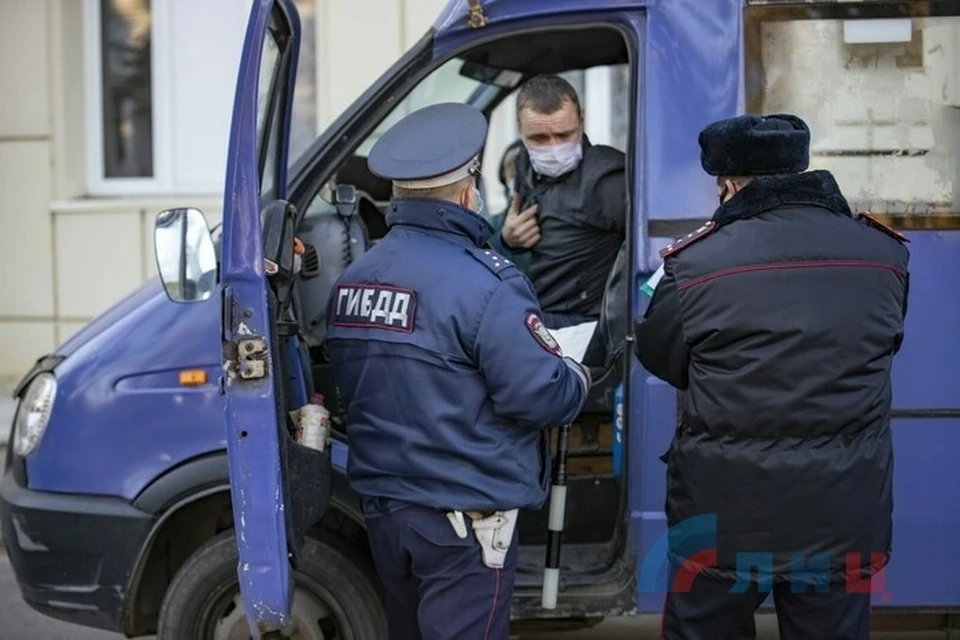 В ЛНР проверили соблюдение масочного режима. Фото: ЛИЦ