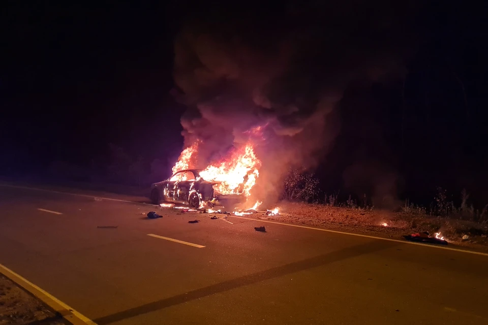 Пожар случился вечером 20 октября
