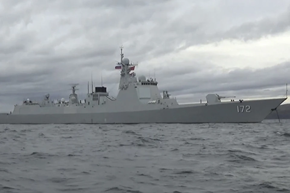 Японцы предложили расстреливать российские военные корабли. Фото: пресс-служба МВД.