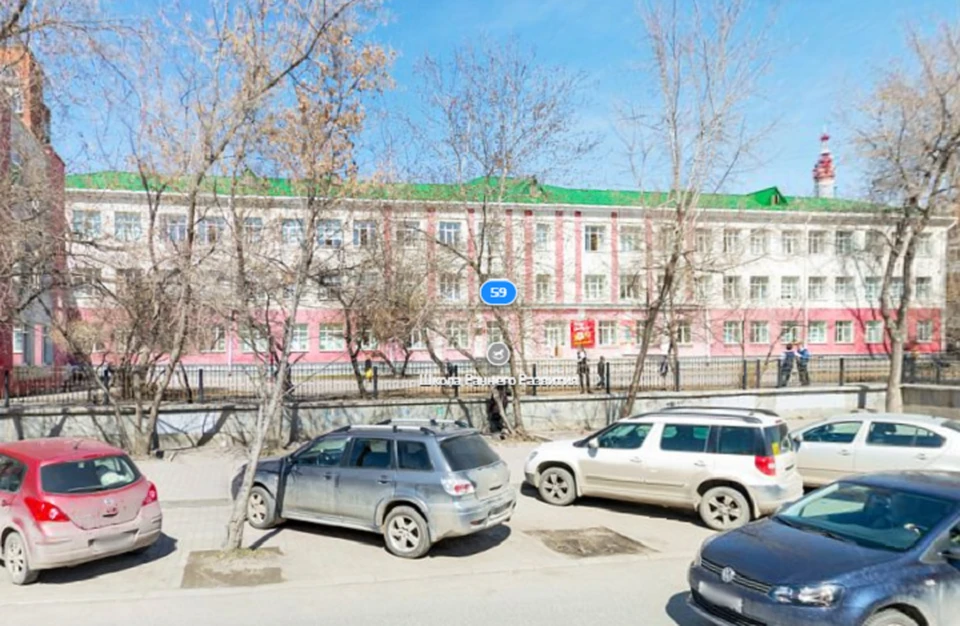 В школе оставались только два вторых класса. Фото: скриншот «Яндекс.Карт»