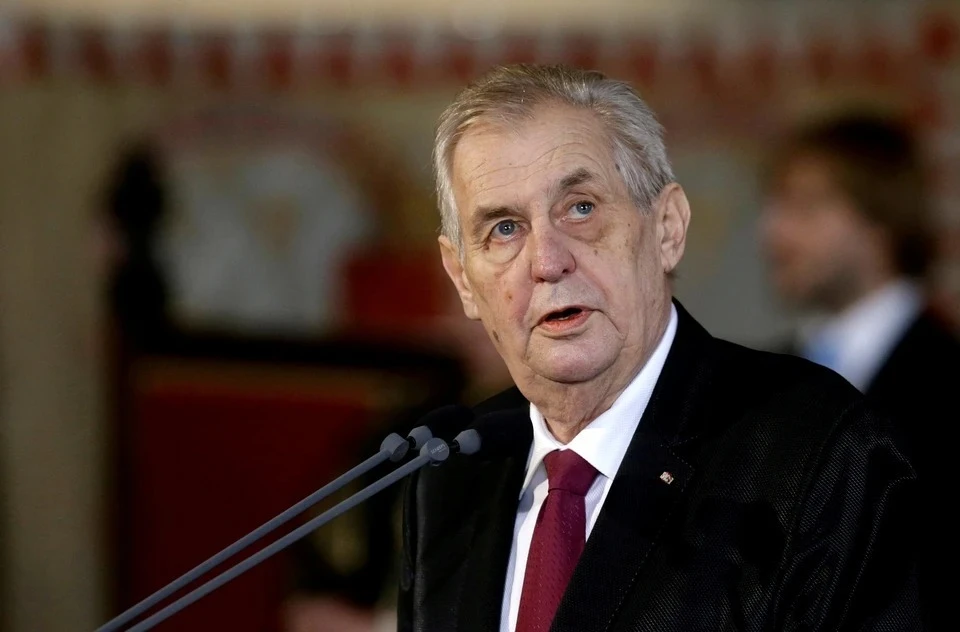Президенту Чехии Милошу Земану диагностировали цирроз печени