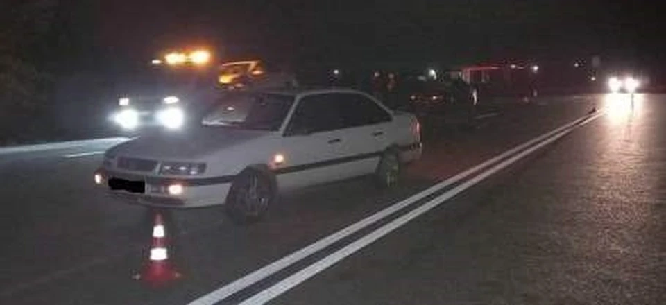 Пешеход погиб под колесами двух автомобилей в Курганинском районе Кубани Фото: пресс-служба ГИБДД региона