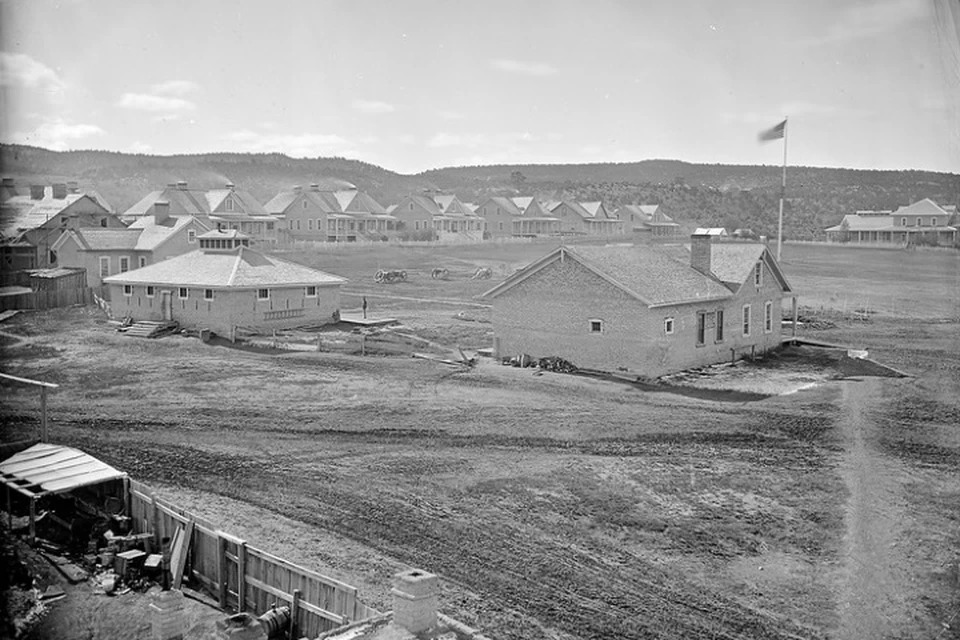 Форт Вингейт в 1870-х годах. Фото: National Archives (NARA)