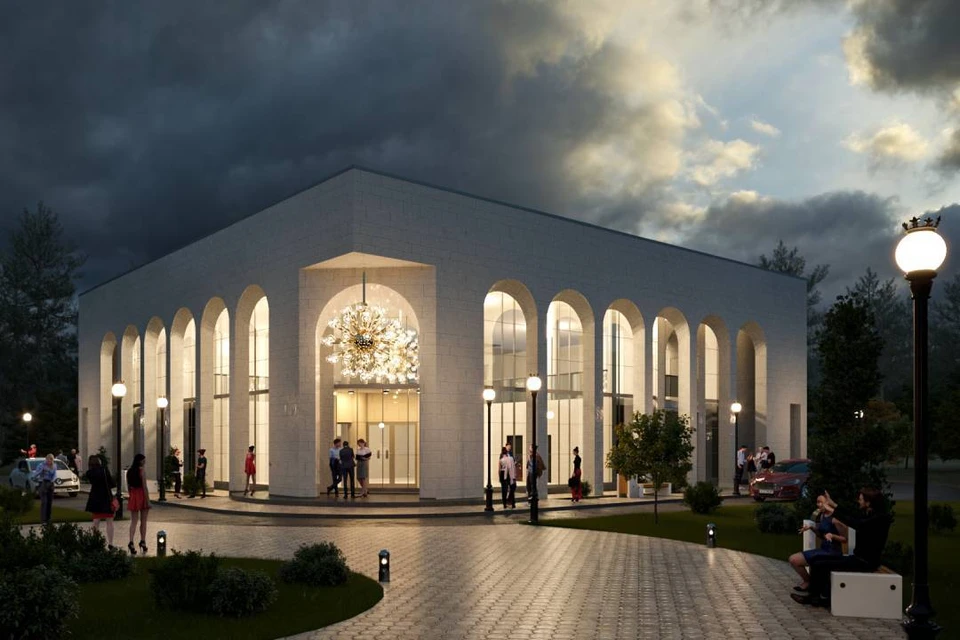 Здание Дворца бракосочетаний проектируют в Ангарске. Фото: Гипрогорпроект