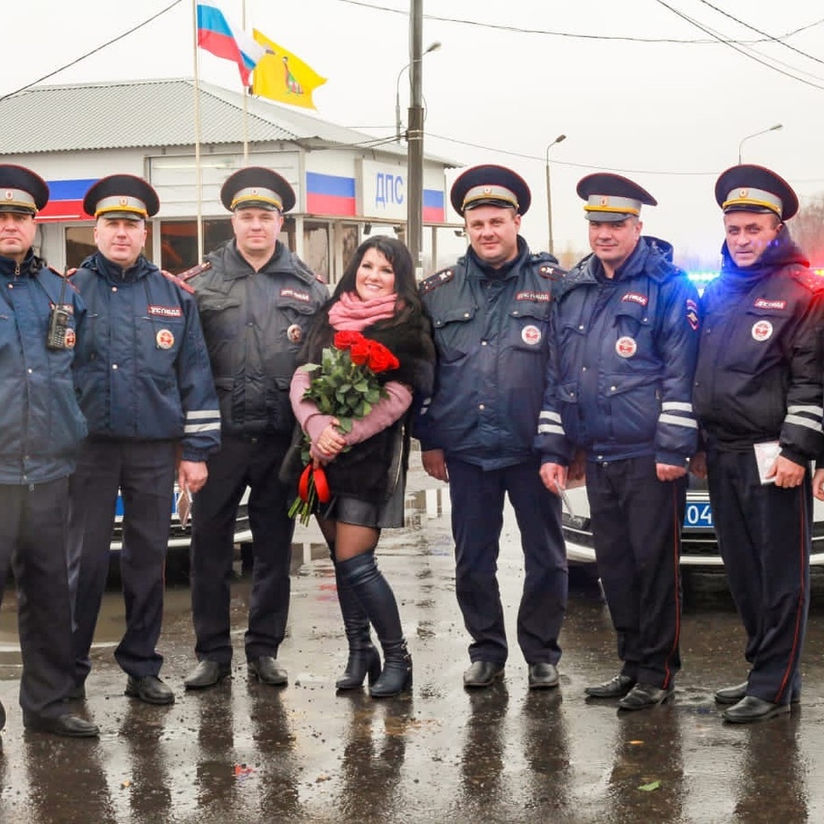 На Рязанском Посту ДПС Сняли Клип Известной Певицы Эстрадного.