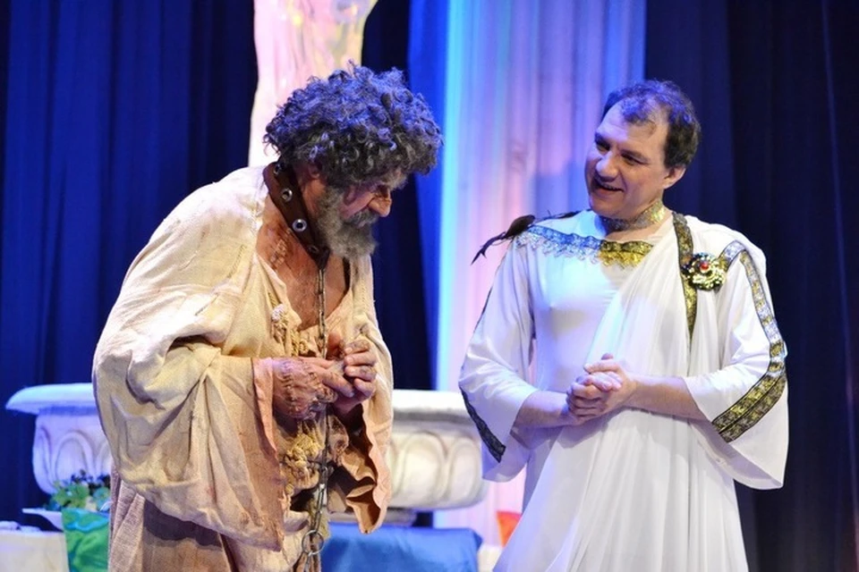 21 ноября в 17:00 зрителям будет представлен трагифарс «Эзоп». Фото: vk.com/teatr_ua