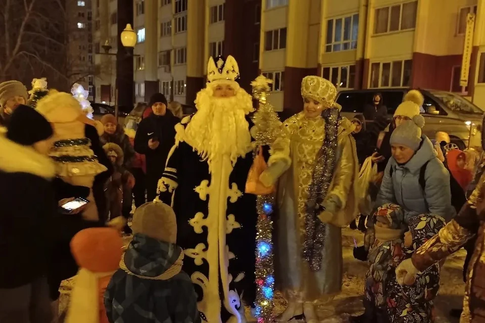 В Тюмени отпраздновали День рождения Деда Мороза