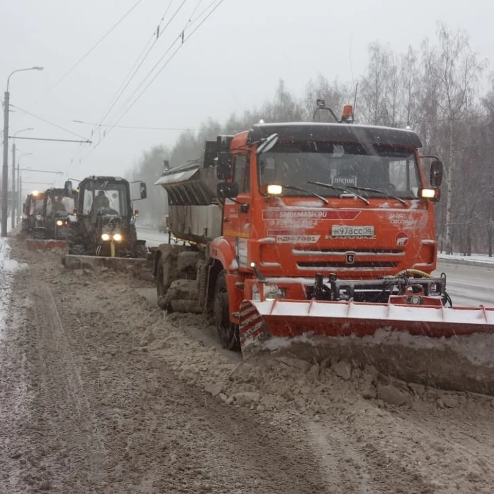 20 ноября город завалило снегом. Фото: администрация Ижевска