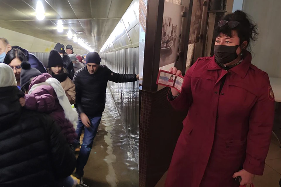 На вокзале затопило переход, в Кимрах прошли рейды Фото: vk.com/vktver/Иван Васильев