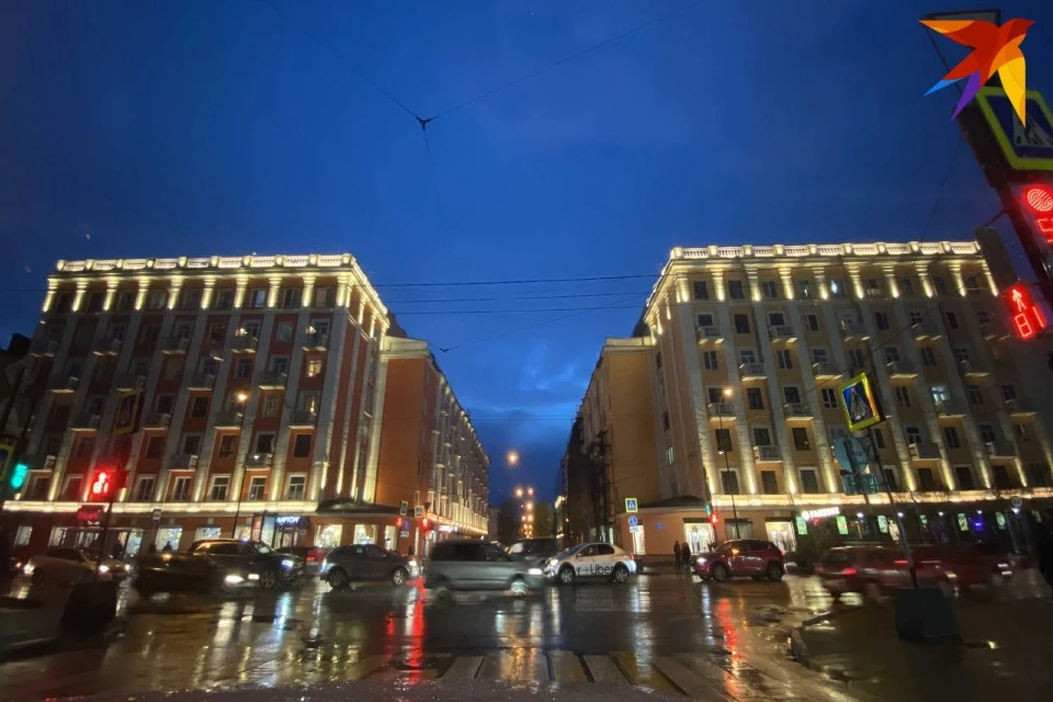 До конца текущего года будут подсвечены еще 8 зданий в Мурманске.