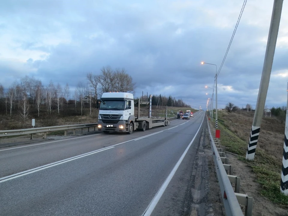 ДТП случилось на трассе М-2 "Крым"
