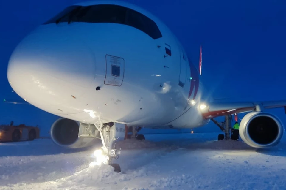 Sukhoi Superjet-100. Фото: Восточное межрегиональное следственное управление на транспорте СК РФ