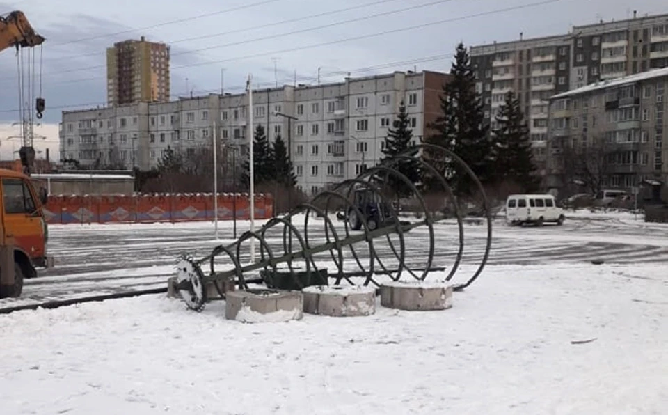 Все новогодние елки в Красноярске установят до 18 декабря. Фото: городская администрация