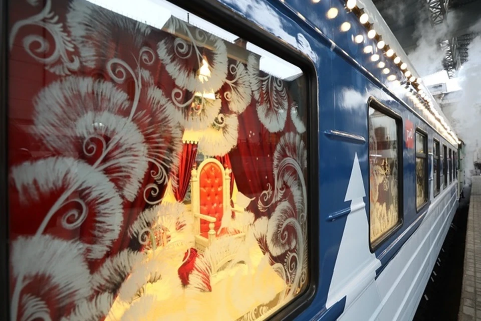 Поезд подарит новогоднюю атмосферу. Фото: rzd.ru