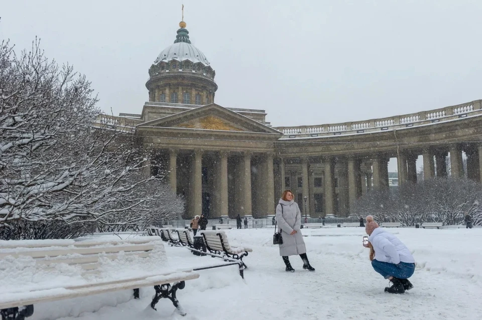 В Петербурге выпадут 20 сантиметров снега во вторник, 30 ноября.