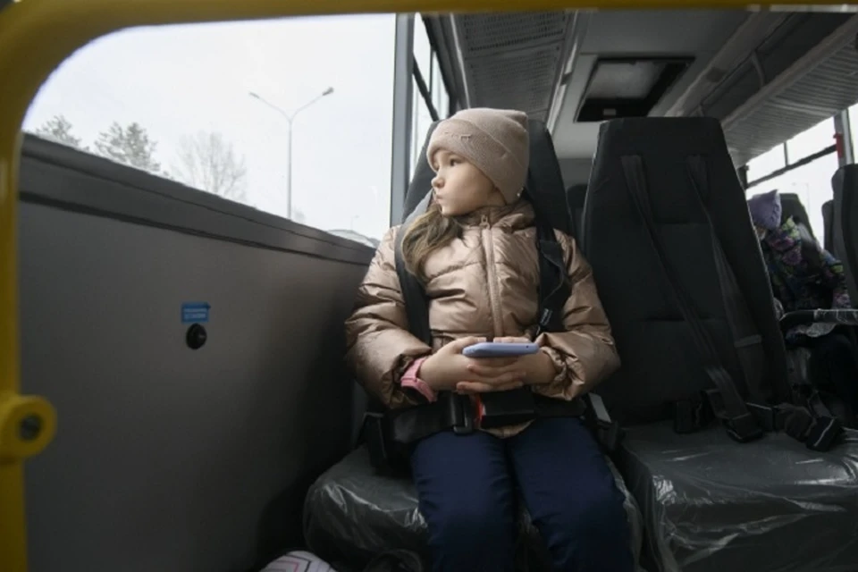 Ближайшая остановка находилась в полутора километрах от дома девочки.