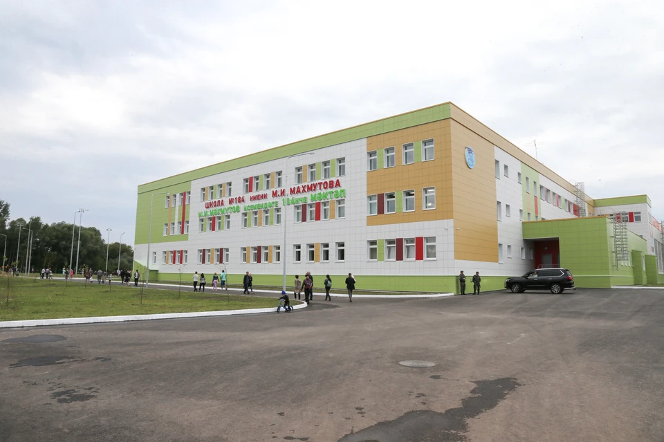 Школа была открыта 1 сентября 2018 года. Фото с портала мэрии Казани — kzn.ru