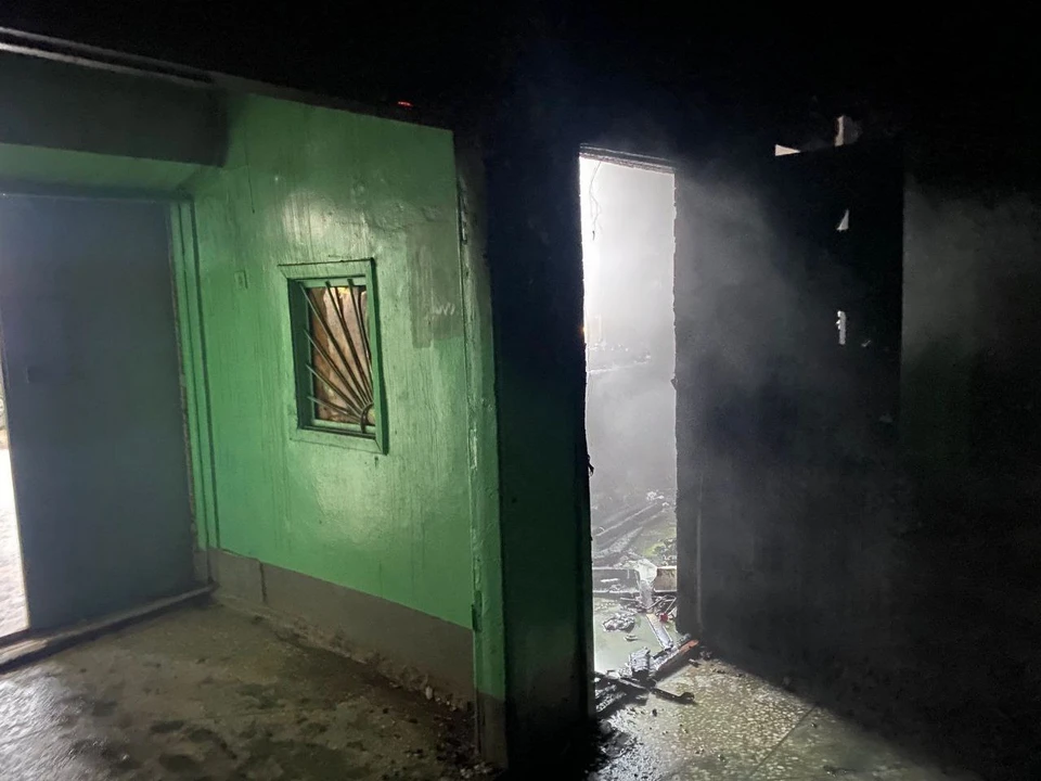 Площадь пожара составила 6 квадратных метров.