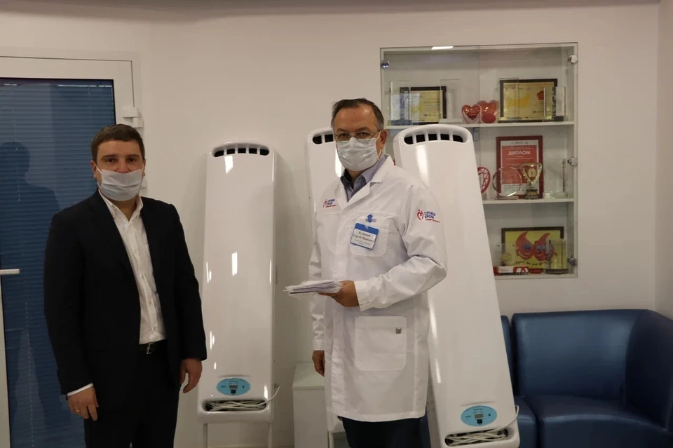 Новое оборудование помогает больницам в борьбе с коронавирусом