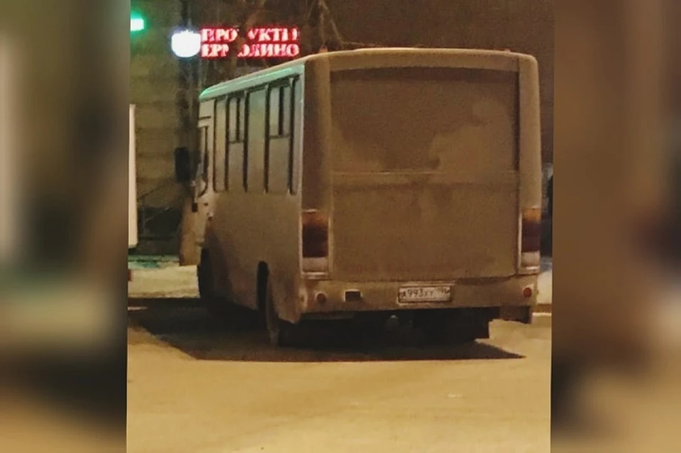 Девушка зашла в салон и спросила у водителя, когда он отправляется в рейс. Фото: читатель КП.