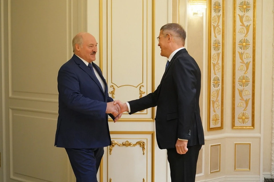 Радий Хабиров встретился и с президентом Беларуси Александром Лукашенко