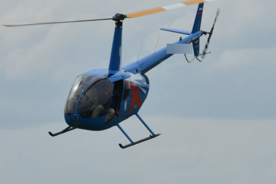 Легкомоторный вертолет совершил жесткую посадку в Бурятии