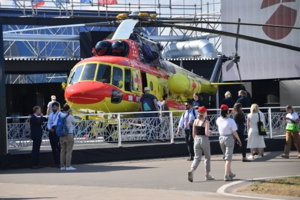 Вертолет санавиации в регионе работает с мая