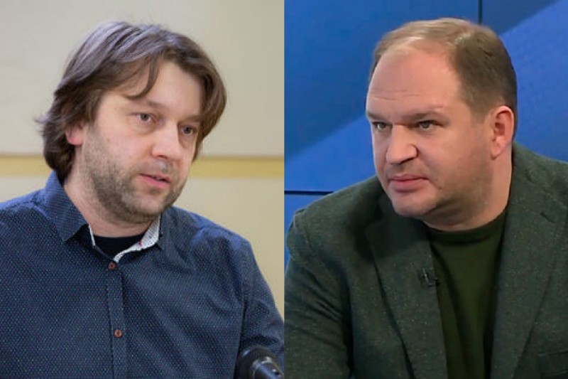 Думитру Алайба и Ион Чебна.