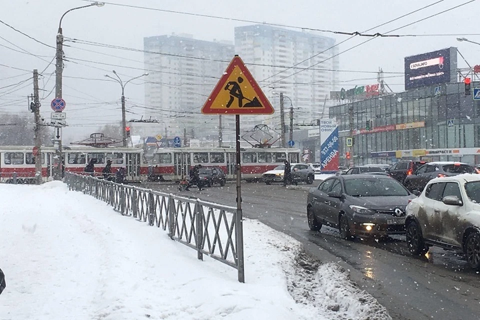 Снегопад в Самаре не прекращается третий день подряд