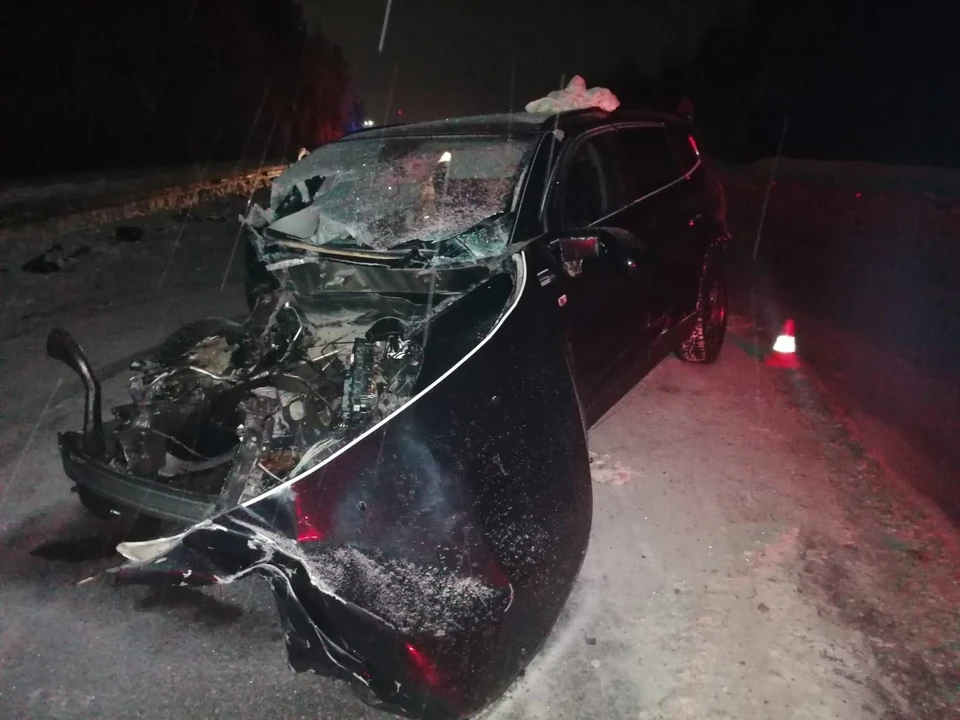В дорожной аварии в Сургутском районе пострадали два северянина Фото: УГИБДД России по ХМАО-Югре
